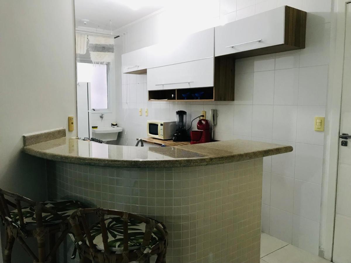 Apartamento pé na areia frente para o Mar e piscina na Prainha Caraguatatuba Exterior foto